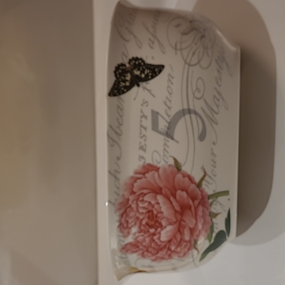 Royal worcester royal horticultural society bowl  10 1/4"